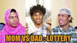 MOM vs DAD ( who knows the son better to win the lottery)