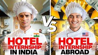 Hotel internship in "India vs Abroad"‍|What is best?| Abroad Training after Hotel Management|