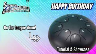 Happy Birthday On The Tongue Drum - Tutorial