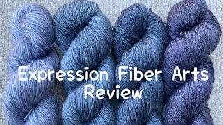 Expression fiber arts yarn unboxing and review