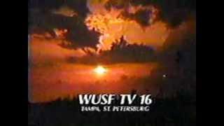 WUSF-16, St. Petersburg, FL, Station ID, October 25, 1992