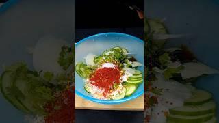 Shake shake cucumber  ASMR cooking #shorts #ytshorts cucumber #asmr #jinalasmrcooking