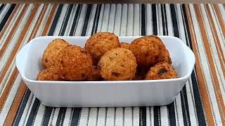 BOLINHO DE ARROZ RECHEADO COM QUEIJO   O dono da cozinha