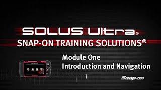 SOLUS Ultra Training Module 01 | Snap-on Diagnostics UK