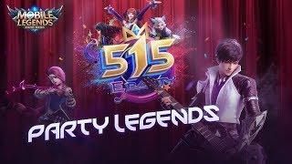 Pro Edited version  |515 PARTY FULL SONG MUSIC VIDEO MOBILE LEGENDS SONG 2020