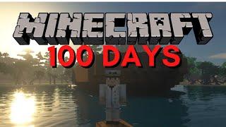 I Survived 100 Days in Hardcore Minecraft on a Deserted Island | Forge Labs |