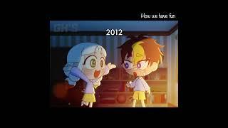 2012 vs 2024 | GH'STORY | #animation #anime