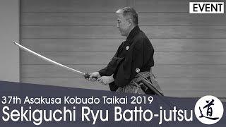 Sekiguchi Ryu Batto-jutsu - Sobue Mitsunori - 2019 Asakusa Kobudo Taikai