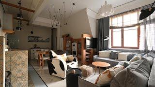 Вторая квартира на греческом, мансарда 106м2
