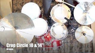 Dream Crop Circle Comparison: 10" & 14" played by Morgan Zwicker