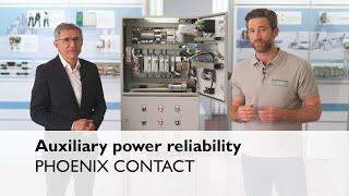Auxiliary Power Reliability for control cabinets in energy applications
