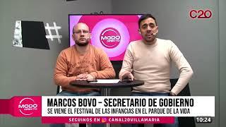 MODO DIRECTO - MARCOS BOVO - SE VIENE EL FESTIVAL DE LAS INFANCIAS EN EL PARQUE DE LA VIDA