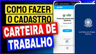 CTPS digital | Como fazer a sua Carteira de Trabalho no Celular Android