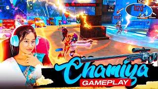 Chamiya Game Play  Jassy Gamer Live Sniper Gameplay - Free Fire Fun Moment  Cutie Girl