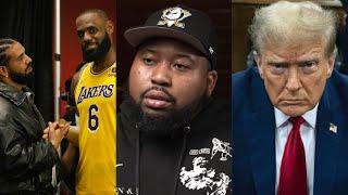 LEBRON JAMES ACCUSED OF CHEATING ON HIS WIFE BY DJ AKADEMICS | TRUMP SENTENCED!