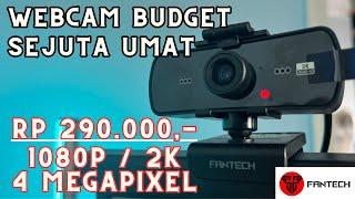 Webcam Budget Terbaik Untuk Streaming 2024! Review Fantech C30 Luminous~