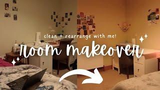 cozy room makeover! | complete transformation! | clean + rearrange with me⭐