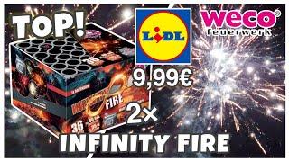 Infinity Fire von Weco bei Lidl doppelt  | 10€ Batterie  | Pyro TV