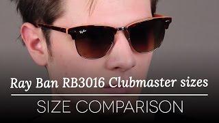 Ray-Ban RB3016 Clubmaster Size Comparison | Sunglasses Review | SmartBuyGlasses