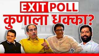 Maharashtra EXIT POLL LIVE | Vidhan Sabha Elections 2024 | Uddhav Thackeray vs Eknath Shinde