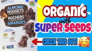 Innofoods-Organic-Almond Nuggets-Dark Chocolate 500g