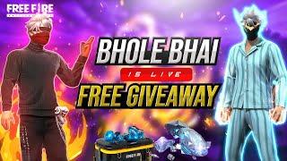 Free Fire Live Giveaway || Free Fire Max Live Stream || Free Fire Live Guild Test