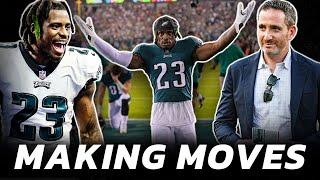 Howie Roseman CLOSING IN on CJ Gardner Johnson RETURN!  Eagles ADD LB, and Justin Fields as QB2?