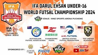 [ Live IFA U-16 ] AUSTRALIA vs USA & MALAYSIA vs CHINA| IFA Darul Ehsan World Futsal Championship 24