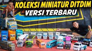 KELUARIN SEMUA KOLEKSI MINIATUR DITDIM!! ADA PICKUP TRAGA, TRUK DAN BUS MINI VIRAL..