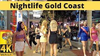 Australia Nightlife  Gold Coast 4K