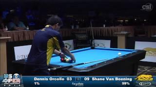 2015 US Open 10-Ball: Dennis Orcollo vs Shane Van Boening