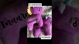 Unicorn  soft toys Customized#shorts #trending #youtubeshorts #latest #unicorn #custom #softtoys