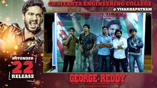 #GeorgeReddy Movie Promotions at Chaitanya Engineering College, Vizag | Silly Monks Studios