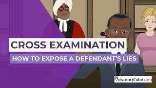 Cross Examination - How to Expose a Defendant's Lies