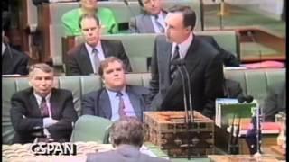 Paul Keating vs John Hewson - interest rates
