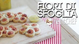 Ricette aperitivo Petitchef.it - Fiori di sfoglia semplici e sfiziosi