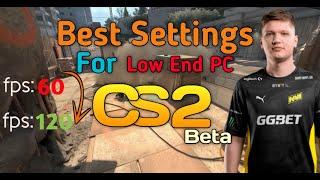 Best CS2 Settings for low end PC! #cs2  (Nvidia setting & Fix FPS Drop)