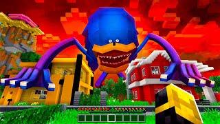 SHIN SONIC DEVORA LA CIUDAD DE PLATANOVILLA EN MINECRAFT 