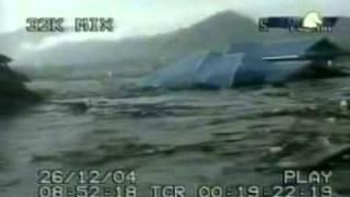 tsunami video   Banda Aceh in Indonesia