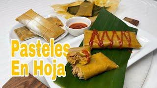 Los Mejores Pasteles En Hoja Dominicano / Pasteles En Hoja Relleno De Carne De Cerdo / Chef Darianny