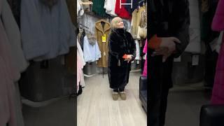 Классические шубы из меха норки Больших размеров