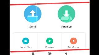 How to use mi  share me App