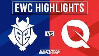 G2 vs FLY Highlights ALL GAMES | EWC 2024 Quarterfinals | G2 Esports vs FlyQuest