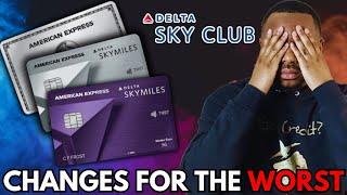 MAJOR Delta SkyMiles & Amex Credit Card Changes!