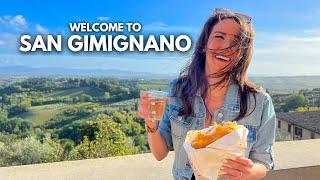 A Day in San Gimignano, Italy!  San Gimignano Travel Guide and Walking Tour!