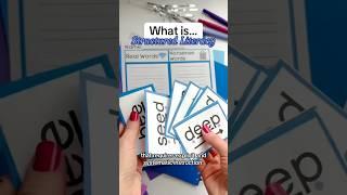 What’s structured literacy? #scienceofreading #teachingreading #structuredliteracy #readingteacher