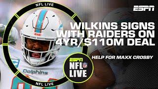 Christian Wilkins' NASTY EDGE personifies the Las Vegas Raiders! - Mina Kimes | NFL Live