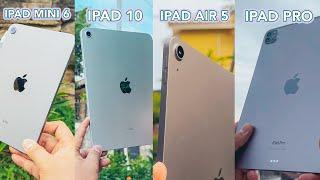 iPad Mini 6 vs iPad 10 vs iPad Air 5 vs iPad Pro M2 Chip, Lebih Baik Beli yang Mana di Tahun Ini ?