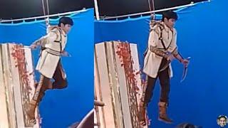 SB19 Justin Shooting for Filipino Fantasy Drama Series Encantadia