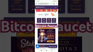 Bitcoin faucet, free claim every 5 minutes. Unlimited. Withdraw on #faucetpay or crypto wallet